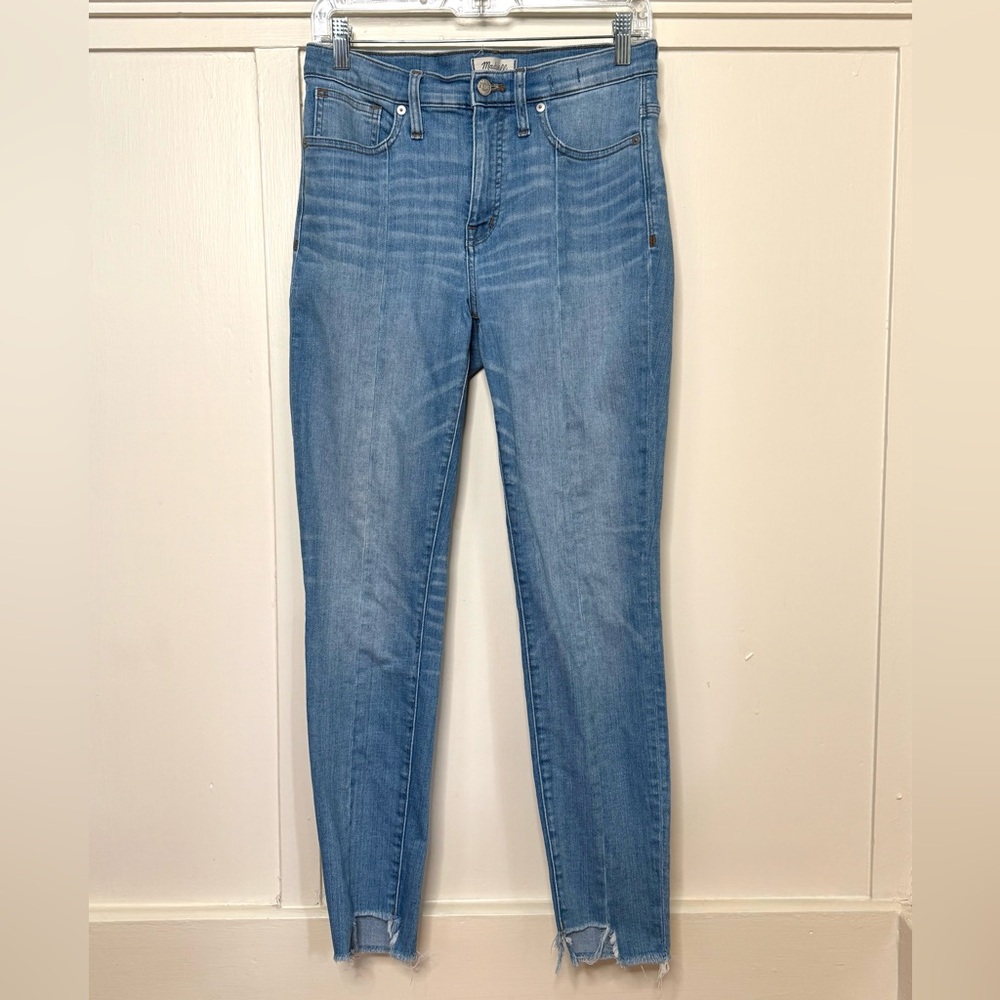 Madewell 9" High-Rise Skinny Jeans:
Seamed Step-Hem Edition  sz 28